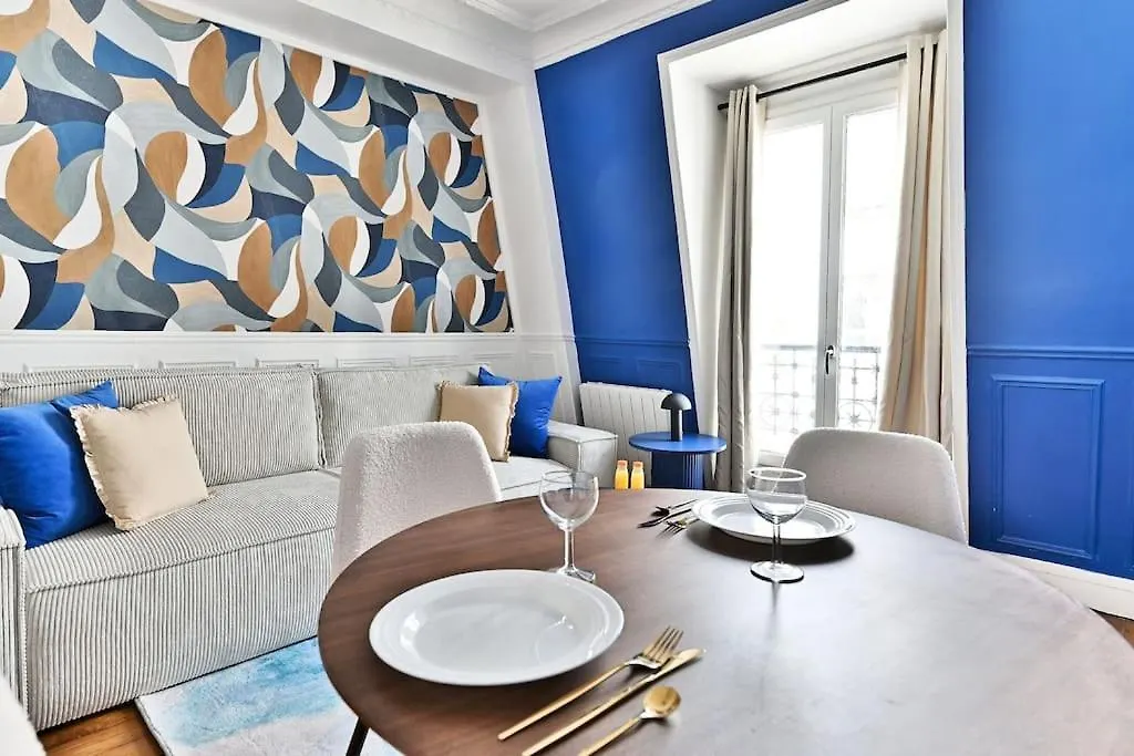 Appartement Paisible Centre De Paris - Bleu